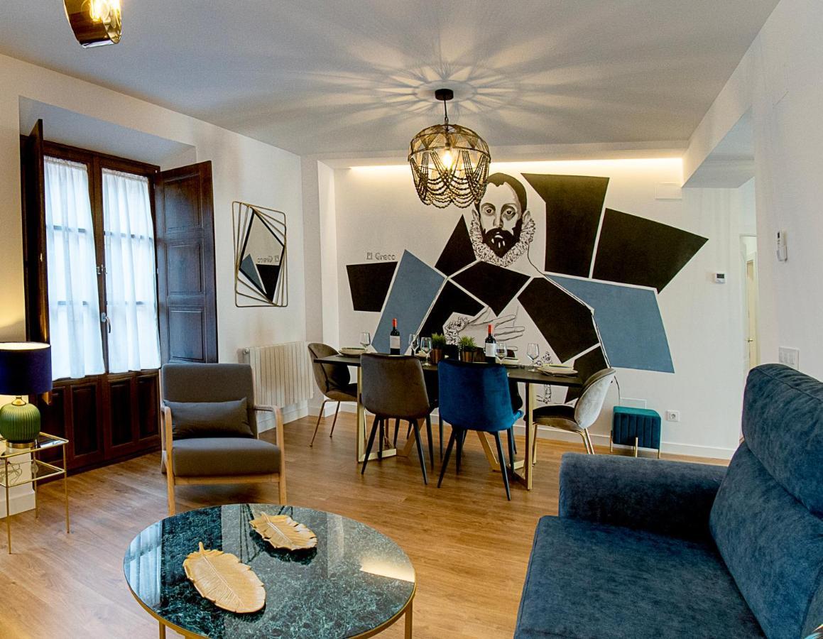 Cervantes 5 Collection - Greco Aparcamiento En El Edificio Toledo Kültér fotó